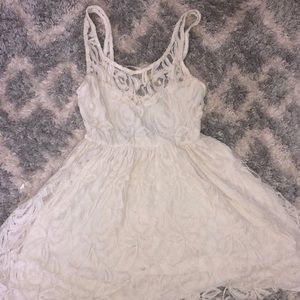 White Mini dress
